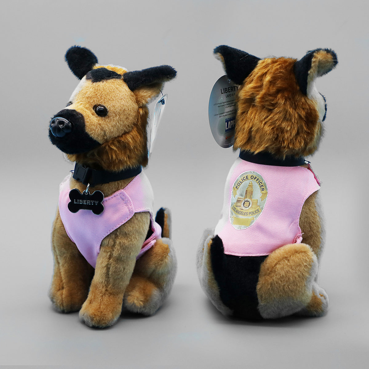 Police dog outlet plush toy