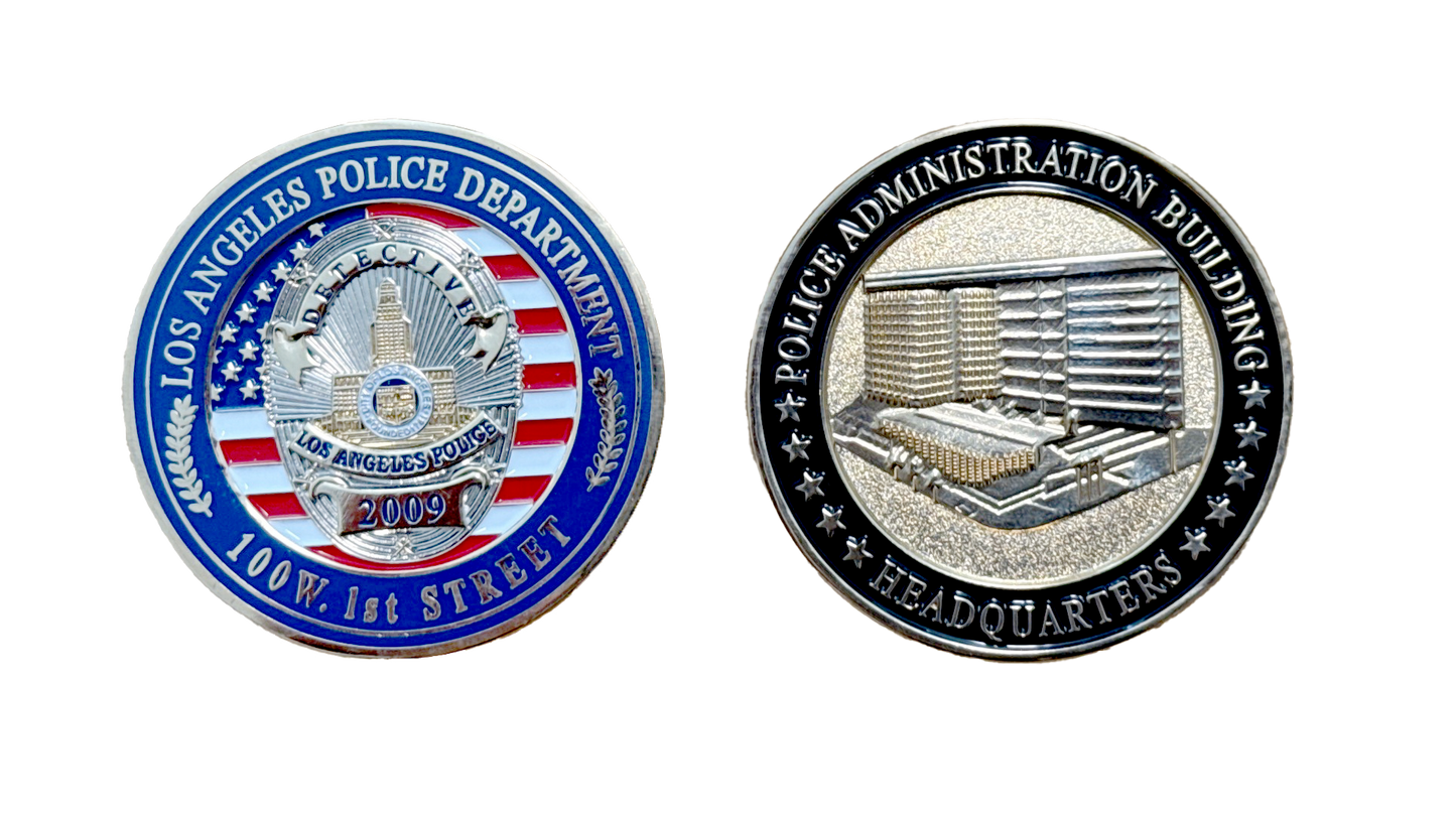 Police Administration Building Challenge Coin