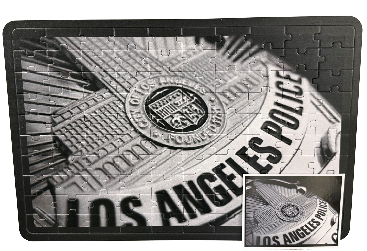 LAPD Badge Puzzle