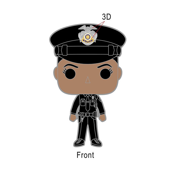 LAPD Hero Coin-Female