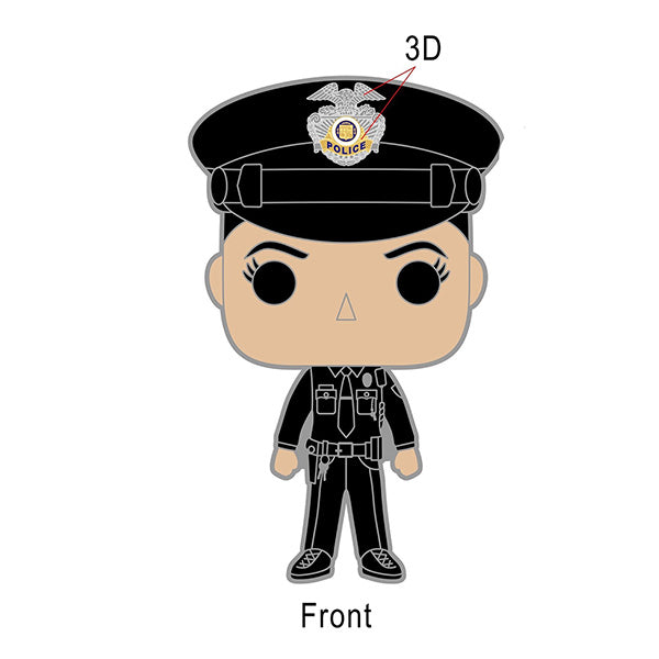 LAPD Hero Coin-Female