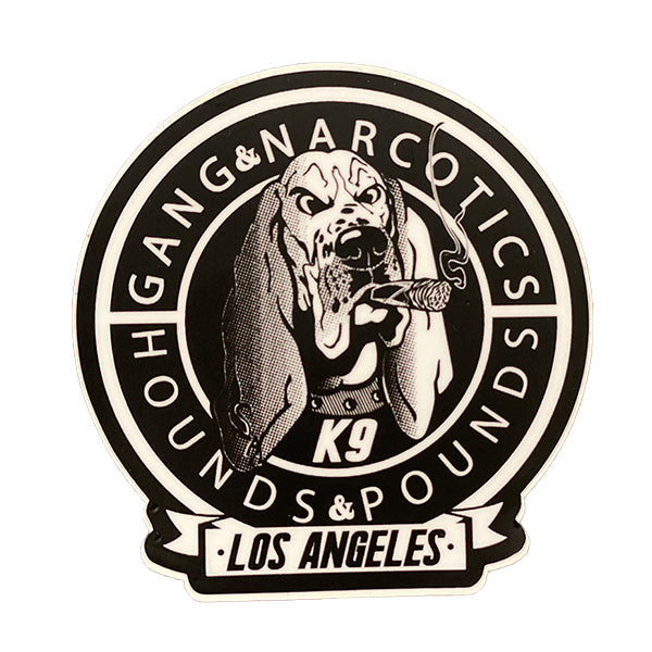 Gang & Narcotics K-9 Unit Sticker