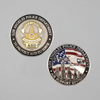 Air Support Division Helicopter Challenge Coin