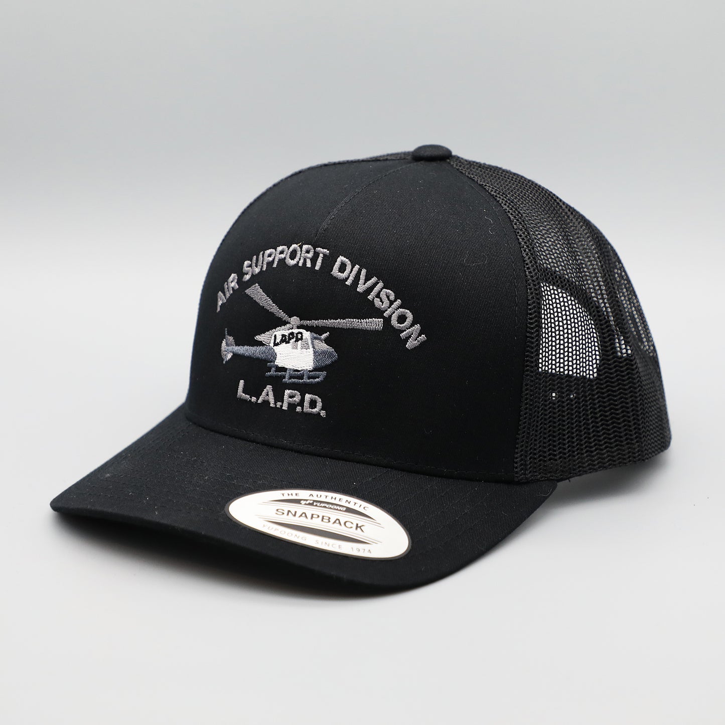 Air Support Division Helicopter Baseball Cap
