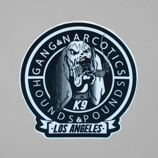 Gang & Narcotics K-9 Unit Sticker