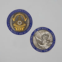 St Michael Challenge Coin