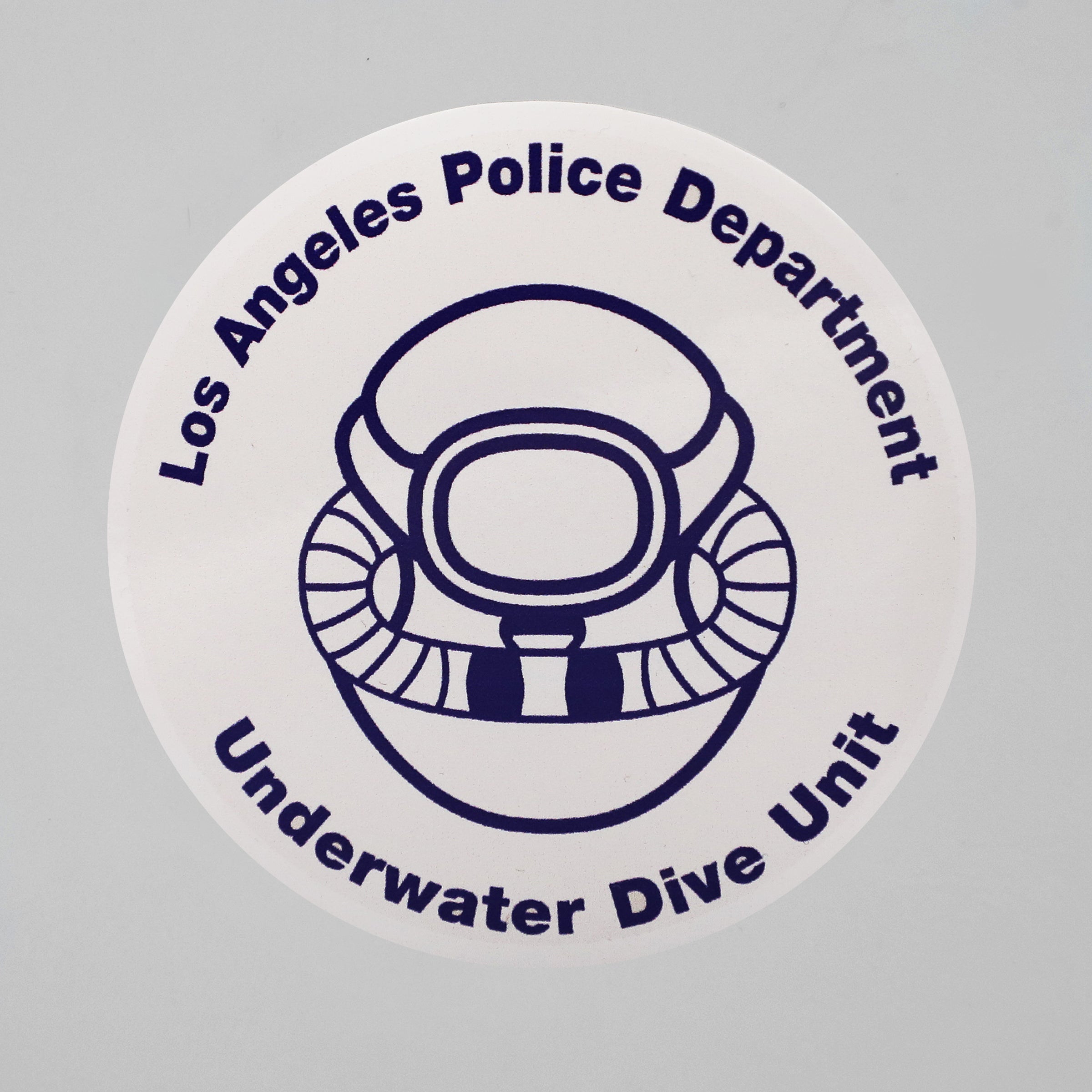 Police Foundations Sticker Underwater Dive Unit Sticker – Los Angeles Police Foundation - Store