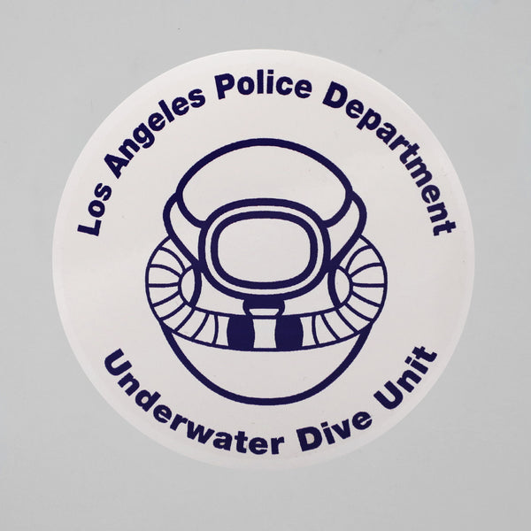 LAPD Underwater Dive Unit Sticker