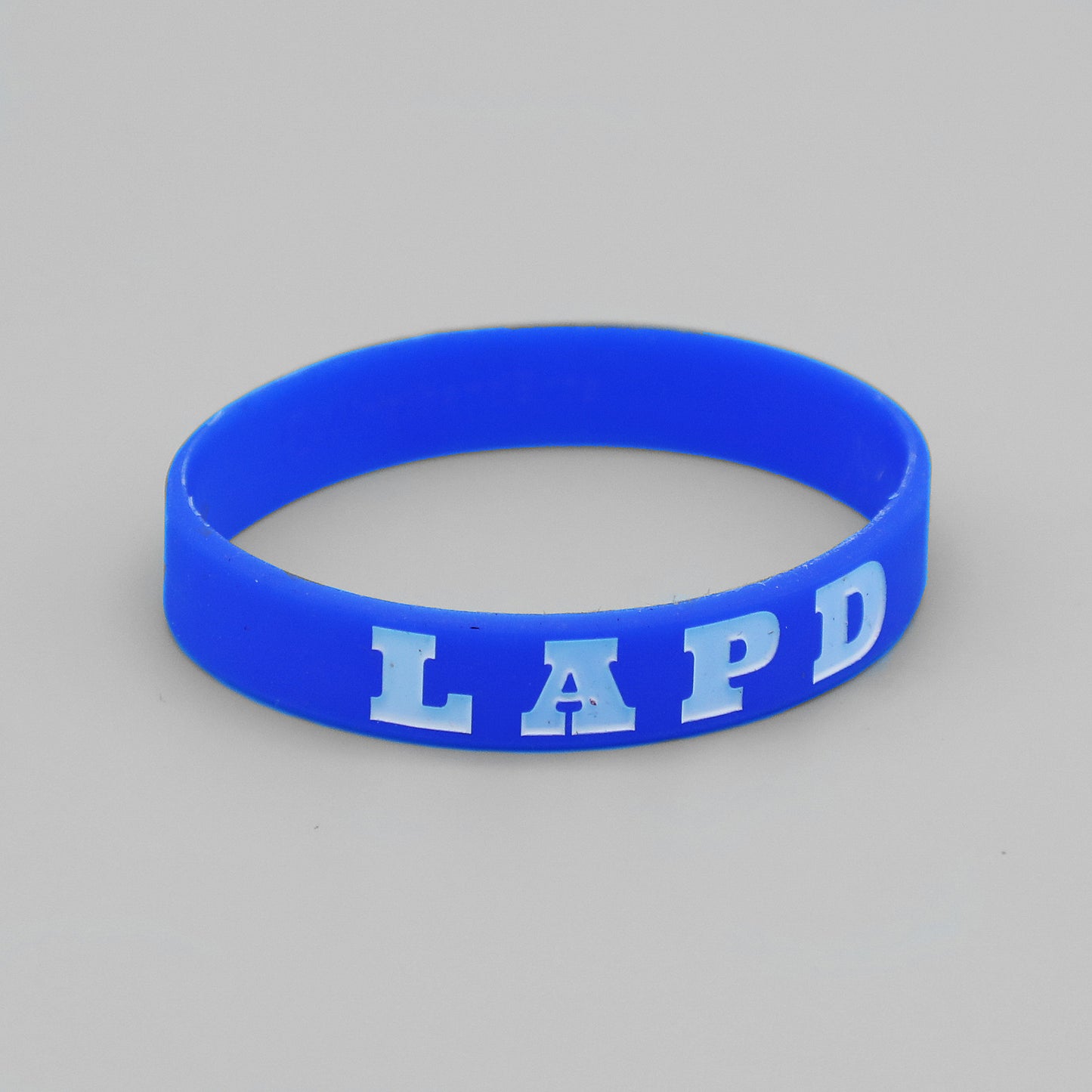 LAPD Embossed Silicone Wristband
