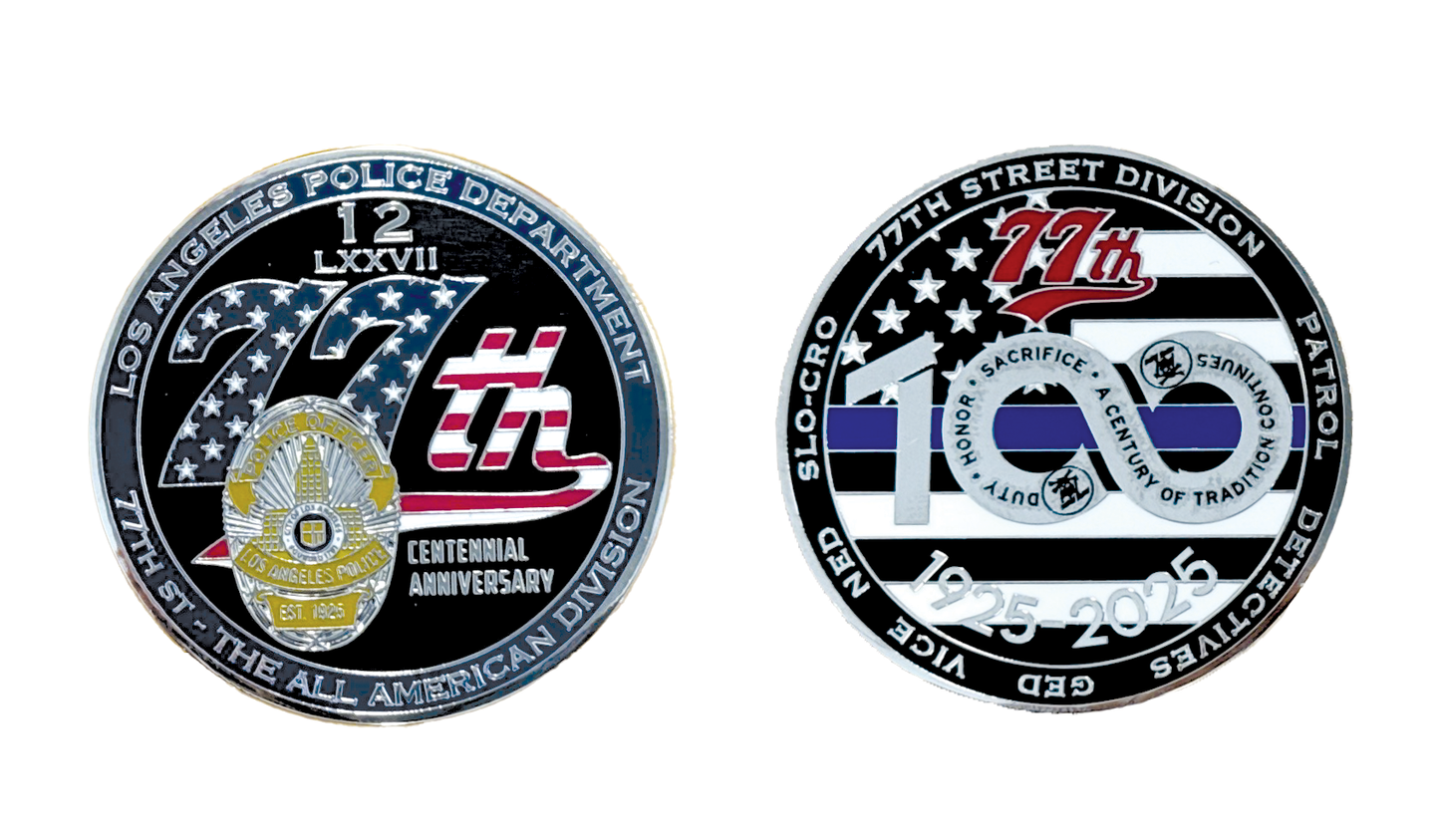 77th Division 100th Anniversary Challenge Coin 2