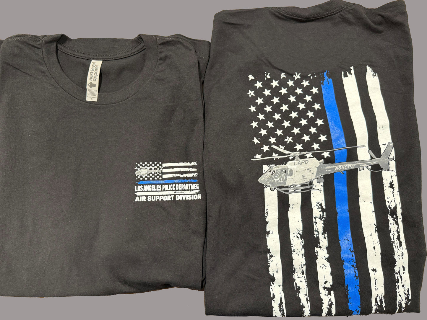 Air Support Division Thin Blue Line T-shirt Edition 2