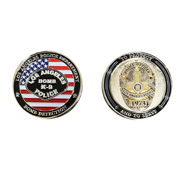 Bomb K9 Challenge Coin