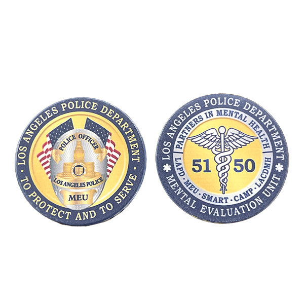 Mental Evaluation Unit Poker Chip