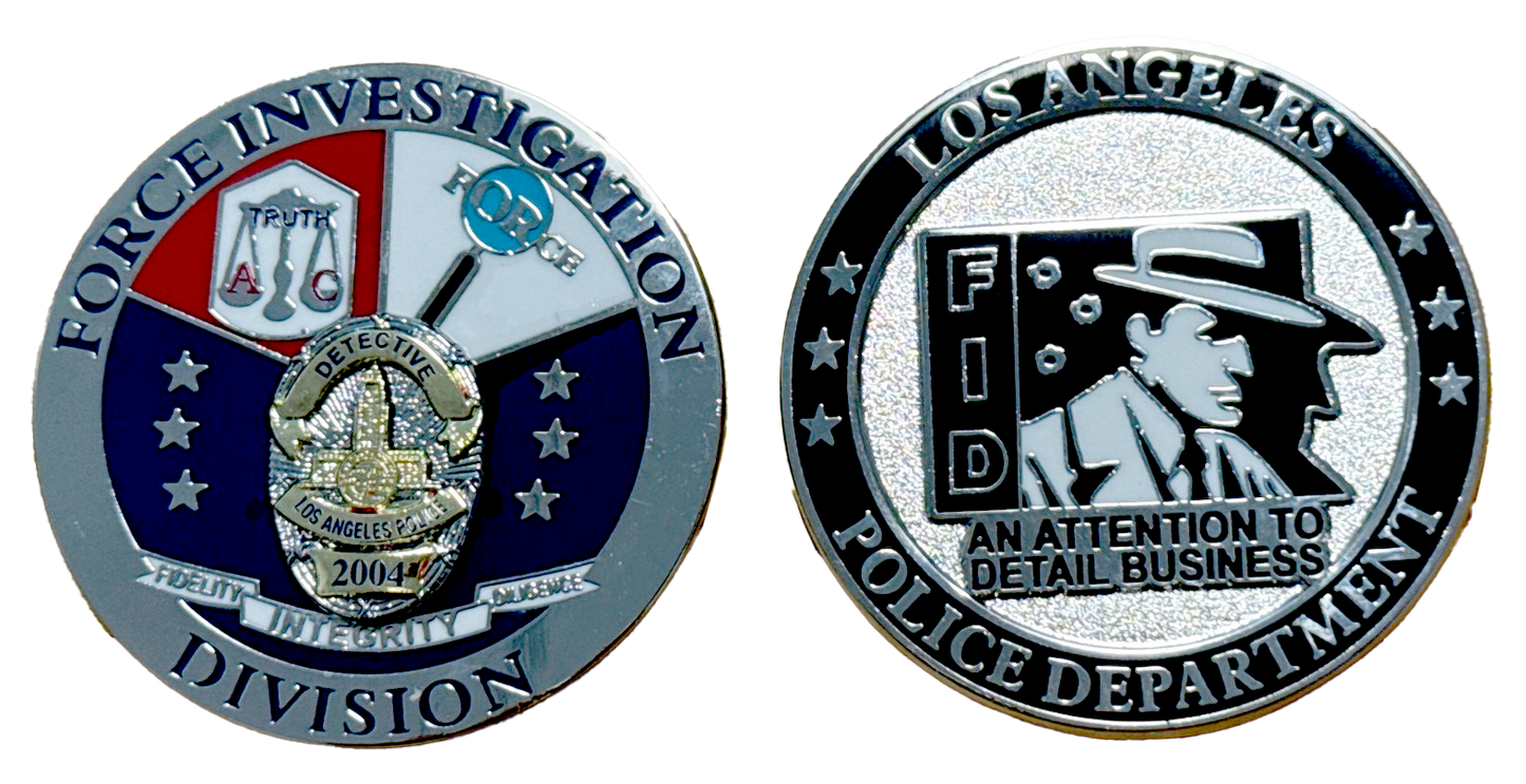 Force Investigation Division Challenge Coin