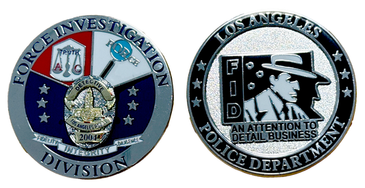 Force Investigation Division Challenge Coin