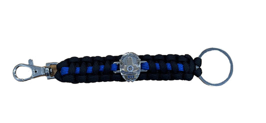 Paracord Keychain w/ LAPD badge