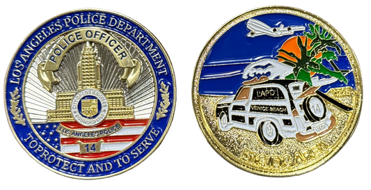 Pacific Division Car Challenge Coin