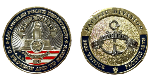 Pacific Division Anchor Challenge Coin