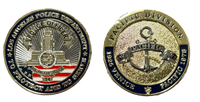 Pacific Division Anchor Challenge Coin