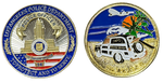 Pacific Division Car Challenge Coin