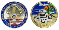 Pacific Division Car Challenge Coin