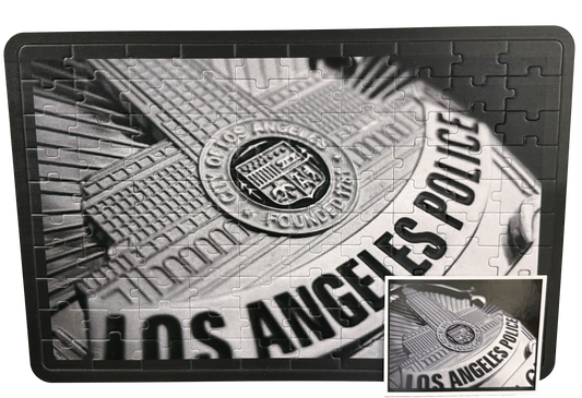 LAPD Badge Puzzle