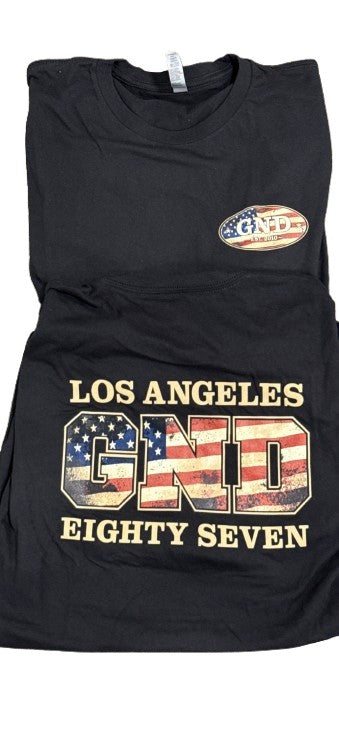 Gang & Narcotics American Flag T-shirt