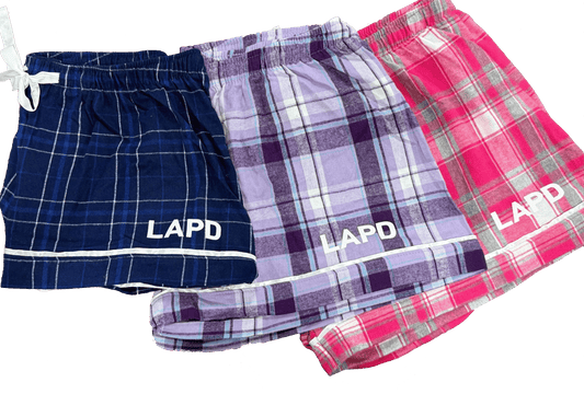 Flannel Pajama Shorts