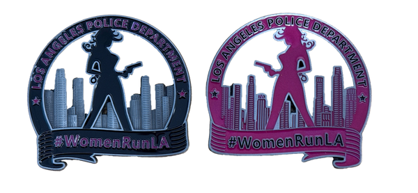 LAPD Women's Running Team Challenge Coin