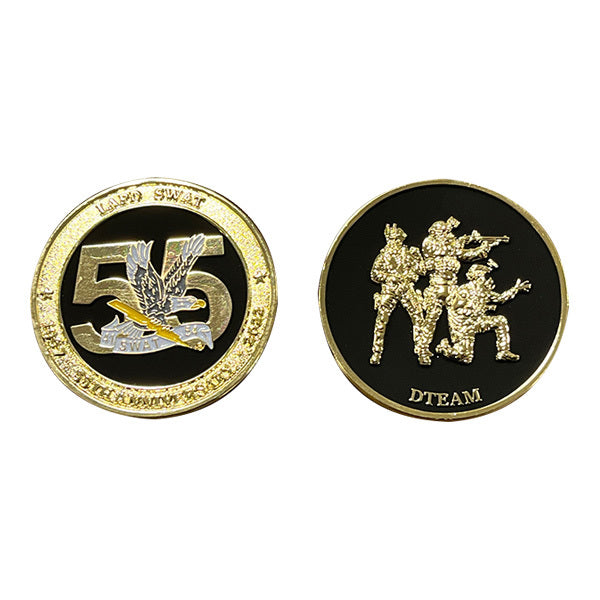 SWAT Team 55th Anniversary Limited Edition Challenge Coin – Los