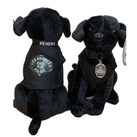 Gang & Narcotics K9 Black Lab Plush