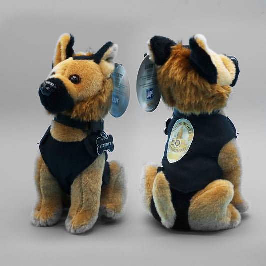 Liberty the Dog Plush Toy - Black