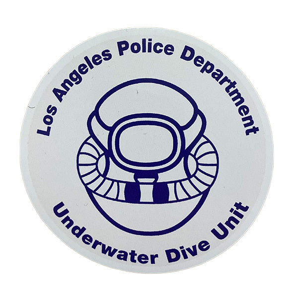 Underwater Dive Unit Sticker – Los Angeles Police Foundation - Store
