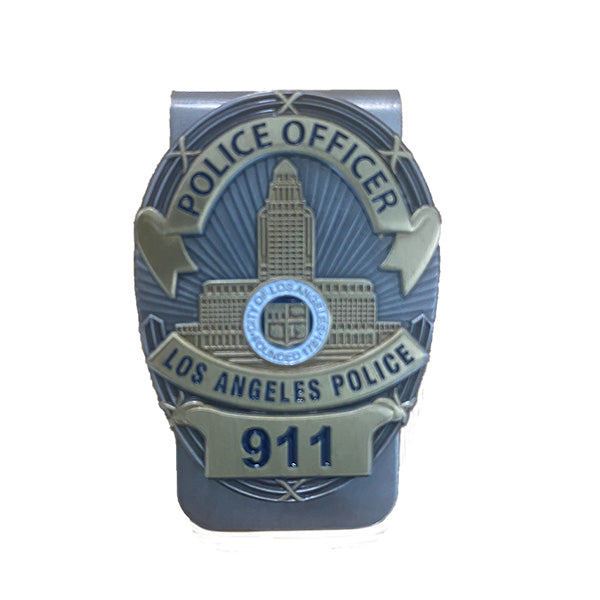Money Clip with LAPD badge