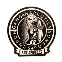 Gang and Narcotics Division K-9 Unit Sticker